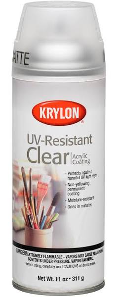 KRYLON UV-RESISTANT CLEAR COATING